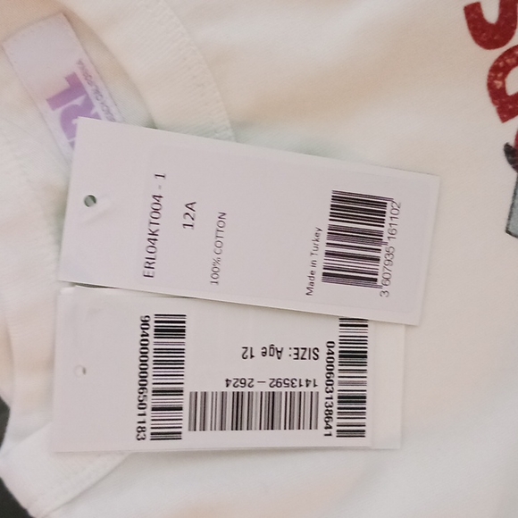 ERL KIDS Printed Jersey Cotton T-Shirt, 12yrs=57.5"/146cm,Muiticolor - Picture 5 of 8